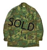 【ビンテージ】【60's】USMC【米軍実物】ERDL【ＥＲＤＬ】ジャングルファティーグシャツ【Ｓ-Ｒ】ファティーグジャケット 