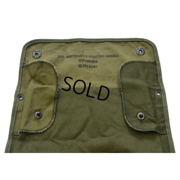 画像3: 60's 【デッドストック】【ビンテージ】 米軍実物【maintenance & operations manuals case】【ファイルケース】