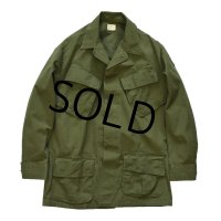 60's【ビンテージ】【米軍実物】リップストップ 4th【ジャングルファティーグシャツ】【ファティーグジャケット】【Ｓ-Ｒ】 