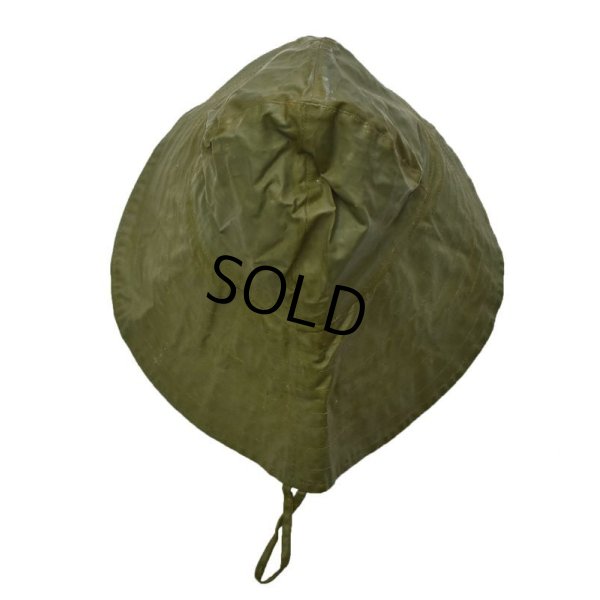 画像3: 40's【ビンテージ】U.S.NAVY【レインハット】サイズ７1/4【５８ｃｍ程度】 