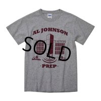 【ビンテージ】【AL JOHNSON PREP】【アル・ジョンソン】 【グレー】 【Ｔシャツ】【サイズＳ】