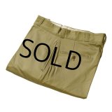 【60's】【米軍実物】【デッドストック】【ビンテージ】U.S.ARMY 【チノパンツ】【チノパン】【34ｘ35】 