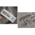 画像2: 【ビンテージ】【VERONA CYCLE】【自転車】 【グレー】 【Ｔシャツ】【サイズＭ】 (2)