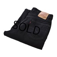 【ビンテージ】【USA製】【LEVI'S】【リーバイス】【550】【ブラックデニム】【36x32】 