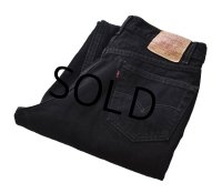 【ビンテージ】【USA製】【LEVI'S】【リーバイス】【550】【ブラックデニム】【36x32】 