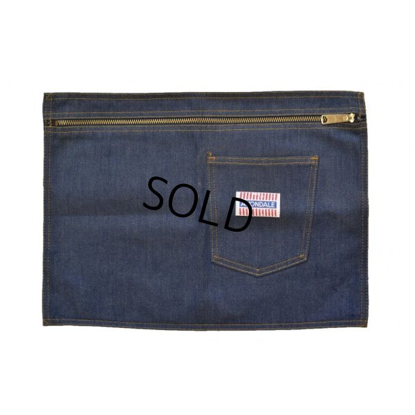 画像5: ほぼ未使用【ビンテージ】【AVONDALE】【タロンジップ】【デニム】【クラッチバッグ】