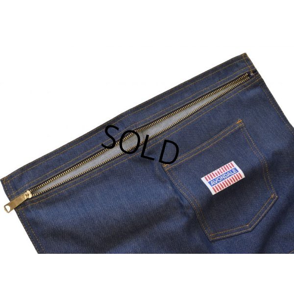 画像6: ほぼ未使用【ビンテージ】【AVONDALE】【タロンジップ】【デニム】【クラッチバッグ】