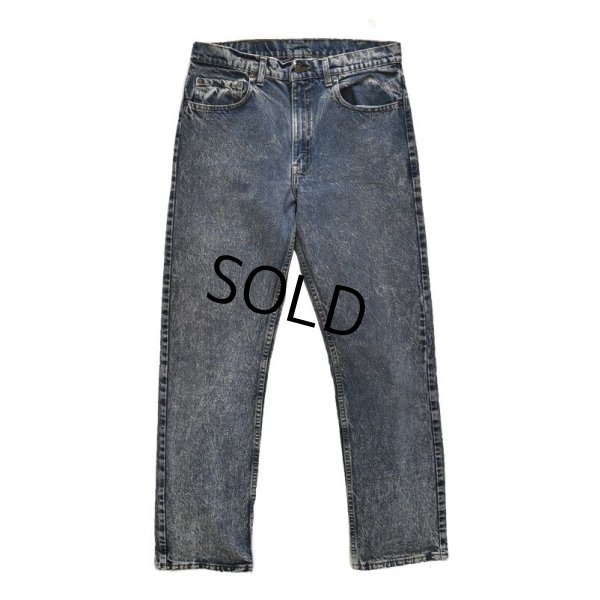 画像4: 【ビンテージ】【USA製】【LEVI'S】ケミカルウォッシュ【リーバイス５０５】505【デニムパンツ】アシッドデニム【34Ｘ32】 