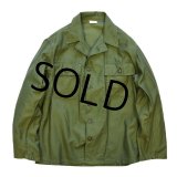 【60's】【米軍実物】【ビンテージ】【U.S.ARMY】【OG107】【ユーティリティシャツ】【サイズＭ】 