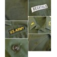 画像2: 【50's】【米軍実物】U.S.ARMY【ビンテージ】【ユーティリティシャツ】【平ボタン】【サイズＳ】<br> (2)