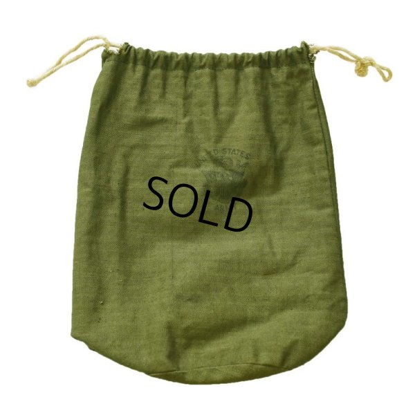 画像5: 40's【ビンテージ】【U.S.ARMY】【ＨＢＴ】【巾着バッグ】 【コットンバッグ】【ポーチ】 