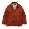 画像1: 新品未使用!!【Ｊクルー】【J-crew】【エンジ】【襟コーデュロイ】【ジップアップ】【コットンジャケット 】【サイズＭ】<br> (1)