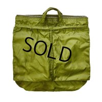  60's【ビンテージ】【米軍実物】■【USAF】アルミジップ【ヘルメットバッグ】 