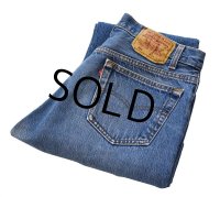 【ビンテージ】【USA製】【LEVI'S】【リーバイス５０１】501【デニムパンツ】【34x32】 