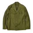 画像1: デッドストック【50's】【米軍実物】U.S.ARMY【ビンテージ】og107【ユーティリティシャツ】【平ボタン】【サイズＳ】<br> (1)