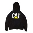 画像1: 【ビンテージ】【ＣＡＴ】キャタピラ 黒【スウェットパーカー】【サイズＸＬ】<br> (1)