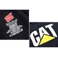 画像2: 【ビンテージ】【ＣＡＴ】キャタピラ 黒【スウェットパーカー】【サイズＸＬ】<br> (2)