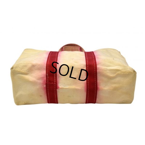 画像5: 耳付き80's【ビンテージ】 【ＬＬビーン】【L.L.bean】【キャンバス】【トートバッグ】【白×赤】【L.L.ビーン】 