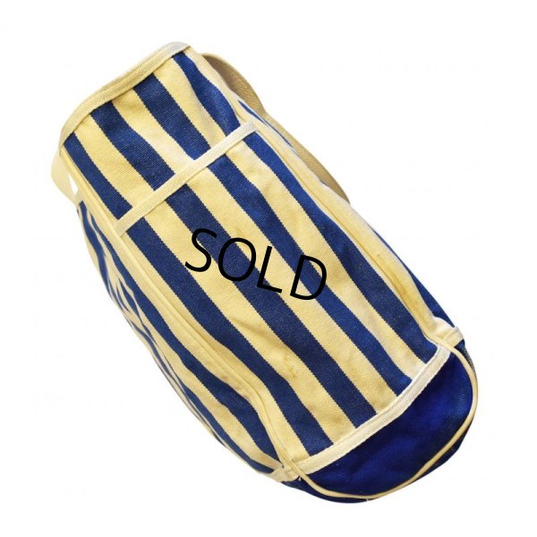 画像3:  【Merona sports】【青×白】【ストライプ】【生成り】【トートバッグ】