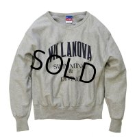 【チャンピオン】【VILLANOVA】【グレー】【リバースウィーブ】【スウェット】【サイズL】 