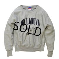 【チャンピオン】【VILLANOVA】【グレー】【リバースウィーブ】【スウェット】【サイズL】 