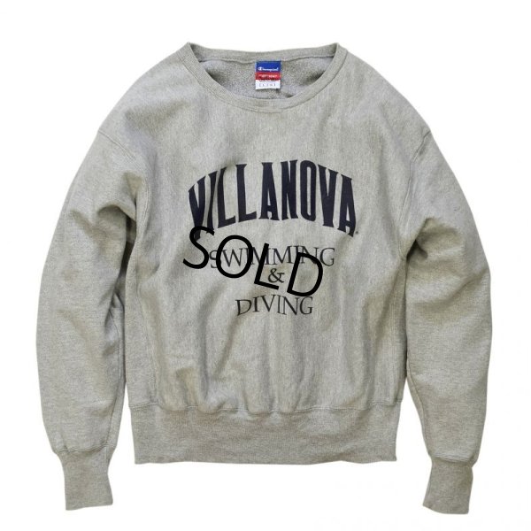 画像1: 【チャンピオン】【VILLANOVA】【グレー】【リバースウィーブ】【スウェット】【サイズL】 