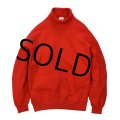 【ビンテージ】【オールドギャップ】GAP【赤】【無地】【ハイネック】【タートルネック】【スウェット】【サイズＭ】 
