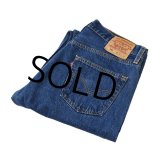 【ビンテージ】【USA製】【LEVI'S】【リーバイス５０１】501【デニムパンツ】【34x36】 