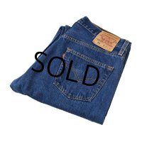 【ビンテージ】【USA製】【LEVI'S】【リーバイス５０１】501【デニムパンツ】【34x36】 