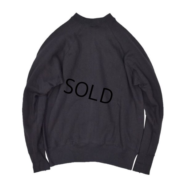 画像3: ほぼ未使用!!【ビンテージ】【黒】【無地】【脇ガゼット】【スウェット】【サイズM程度】