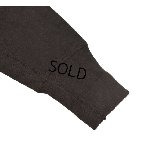 画像6: ほぼ未使用!!【ビンテージ】【黒】【無地】【脇ガゼット】【スウェット】【サイズM程度】