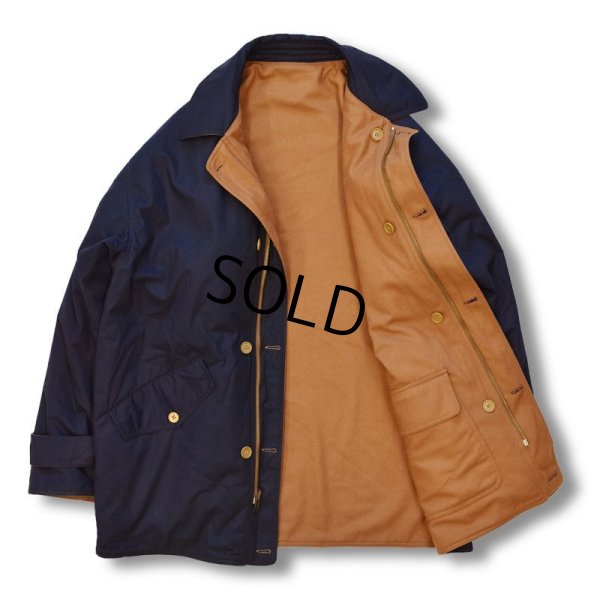 画像3: 【イタリー製】 【ビンテージ】【アクアスキュータム】【紺×ブラウン】【リバーシブルジャケット】【ウールジャケット】【サイズL】
