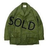 【ビンテージ】【70's】【米軍実物】リップストップ【ジャングルファティーグシャツ】【ファティーグジャケット】【Ｓ－Ｓ】 