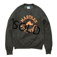 【チャンピオン】【チャコールグレー×オレンジ】【MARTHA'S VINEYARD】スウェット【サイズS】 