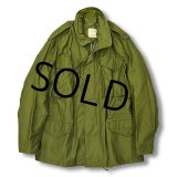 ほぼ未使用!!【米軍実物】【60's】【M-65】アルミジップ【フィールドジャケット】【M-R】