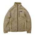 画像1: 【パタゴニア】patagonia  【フルジップ】【ベージュしもふり】【ベターセーター】【サイズＭ程度】<br> (1)