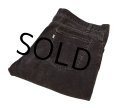 大きめサイズ！ USA製★LEVI'S【リーバイス】【519】【黒・ブラック】【コーデュロイパンツ】519-1558【40X30】 