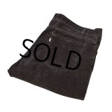 大きめサイズ！ USA製★LEVI'S【リーバイス】【519】【黒・ブラック】【コーデュロイパンツ】519-1558【40X30】 