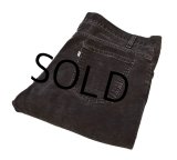 大きめサイズ！ USA製★LEVI'S【リーバイス】【519】【黒・ブラック】【コーデュロイパンツ】519-1558【40X30】 
