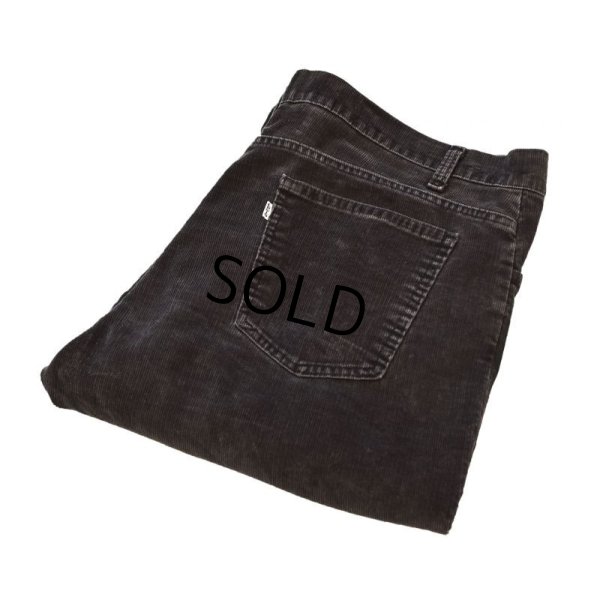 画像1: 大きめサイズ！ USA製★LEVI'S【リーバイス】【519】【黒・ブラック】【コーデュロイパンツ】519-1558【40X30】 