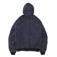 画像3: ビンテージ【carhartt】【カーハート】【紺】【ダック地】【キルティング裏地付き】【フルジップパーカー】【サイズＭ程度】<br> (3)