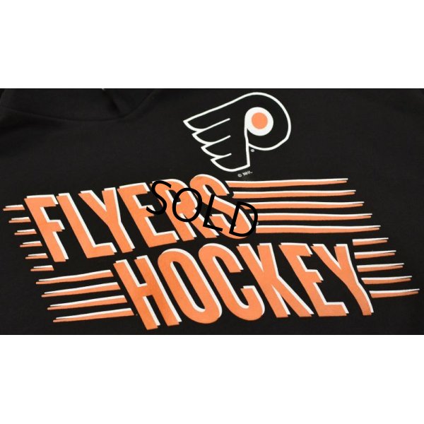 画像4: 【フィラデルフィア・フライヤーズ】【FLYERS HOCKEY】黒【スウェットパーカー】【サイズＬ】 