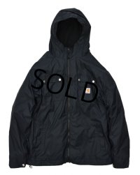 【カーハート】【carhartt】黒【ジップアップ】【ナイロンパーカー】【サイズＸＬ】 