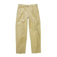 画像1:  ビンテージ 【L.L.Bean】【ＬＬビーン】【ナチュラルフィット】【ベージュ】【２タック】【コットンパンツ】【33×32】<br> (1)
