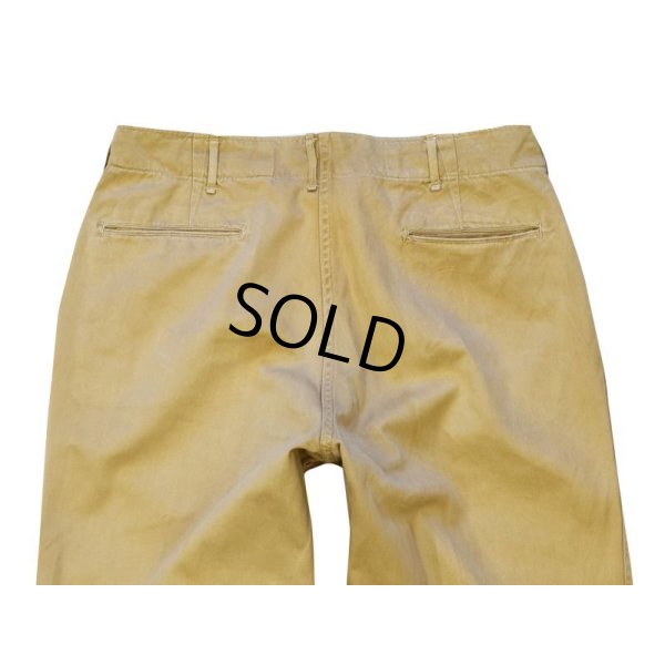 画像7: 【WW2】【ビンテージ】【U.S.ARMY】【米軍実物】【41カーキ】【メタルボタン】【チノパンツ】【チノパン】【W34程度】