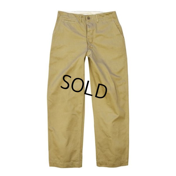 画像3: 【40's】【ビンテージ】U.S.ARMY 米軍実物【43カーキ】【チノパンツ】【チノパン】【36×33】