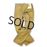 【40's】【ビンテージ】U.S.ARMY 米軍実物【43カーキ】【チノパンツ】【チノパン】【32×33】 
