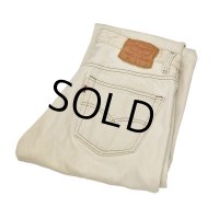 【ビンテージ】【USA製】【LEVI'S】【リーバイス５０１】501【生成り・オフホワイト】【デニムパンツ】【32x30】 