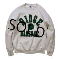 90's【ビンテージ】USA製【ラッセル】【RIDGE BASEBALL】前Ｖスウェット【サイズＬ】 