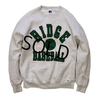 90's【ビンテージ】USA製【ラッセル】【RIDGE BASEBALL】前Ｖスウェット【サイズＬ】 